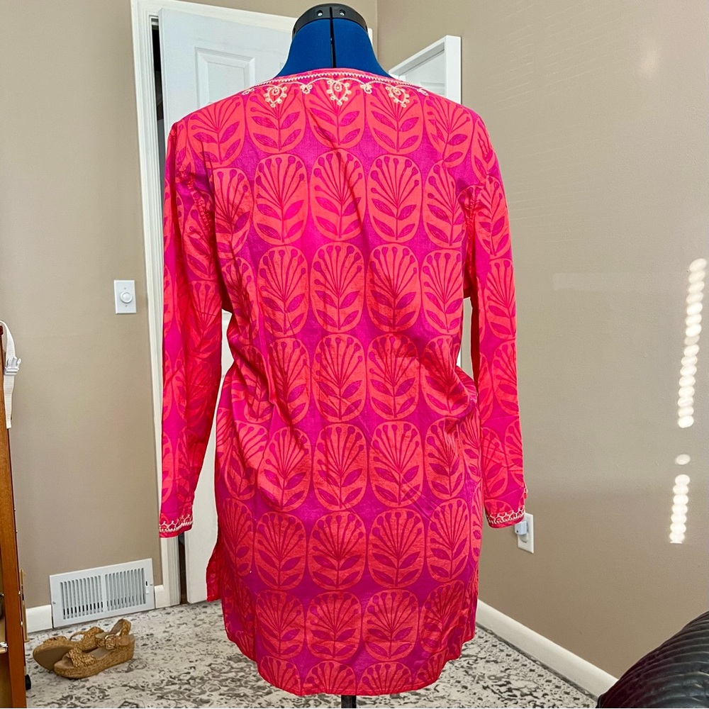 Nwt Never Worn Sigrid Olsen Studio Embroidered Bl… - image 4